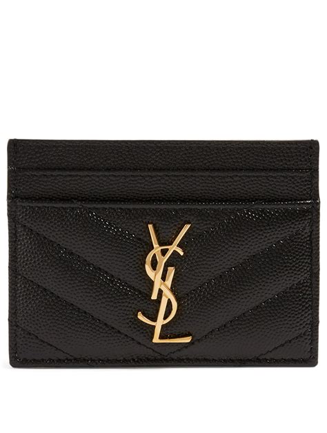 ysl long card holder|Saint Laurent Womens Cardholders .